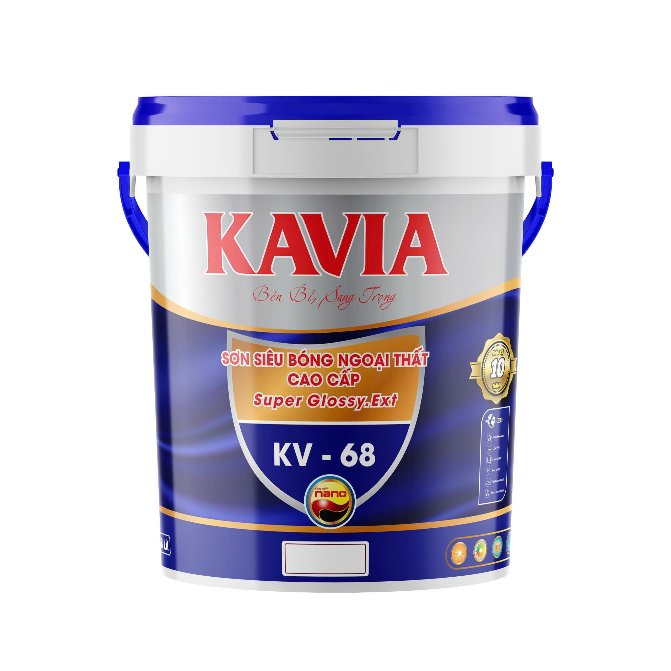 Sơn siêu bóng ngoại thất cao cấp