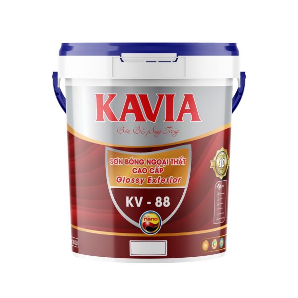 Sơn bóng ngoại thất cao cấp Glossy Exterior-KV 88-18l